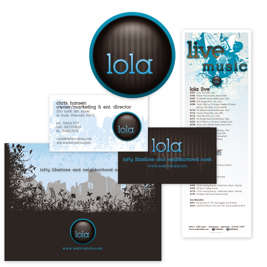 // Lola  Corporate Identity & Business Card